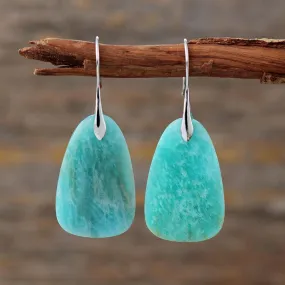 Nginyal Amazonite Drop Earrings