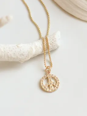 Peace & Love Necklace