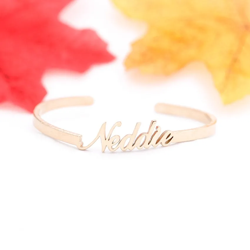 Personalized Bridesmaid Bracelets With Name