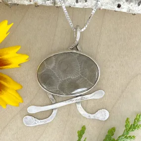 Petoskey Stone Pendant Necklace