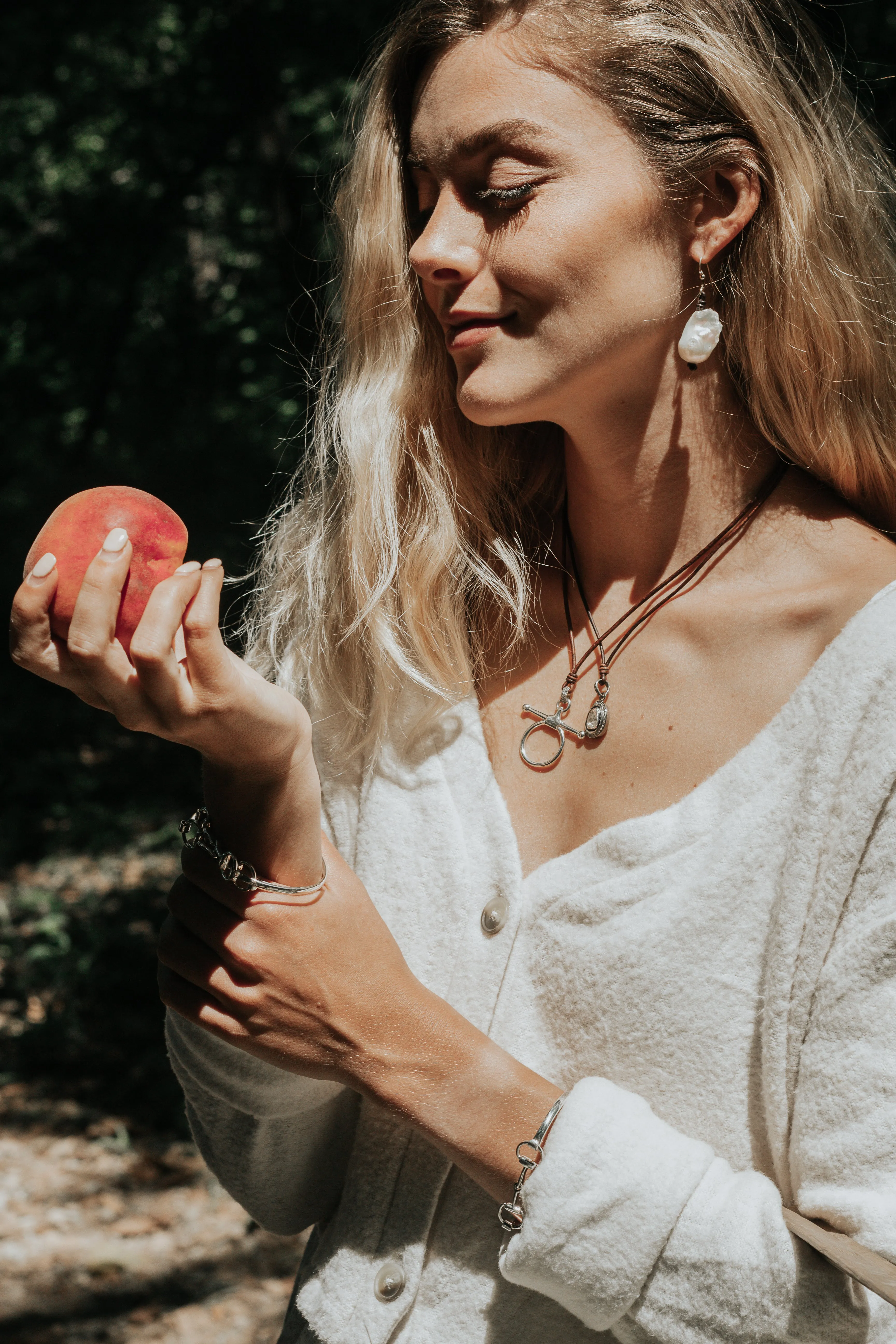 Quarter Moon Bangle