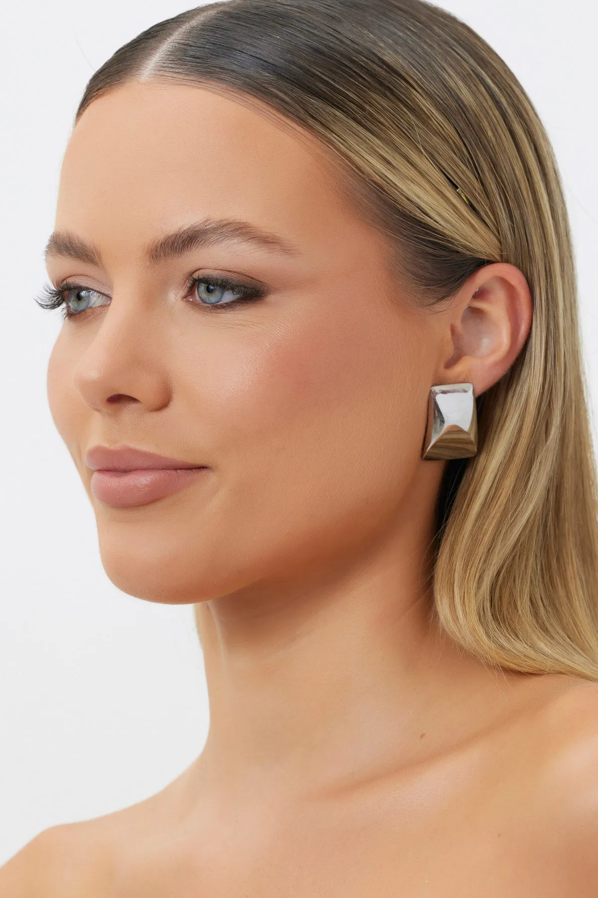 Rectangle Drop Earrings