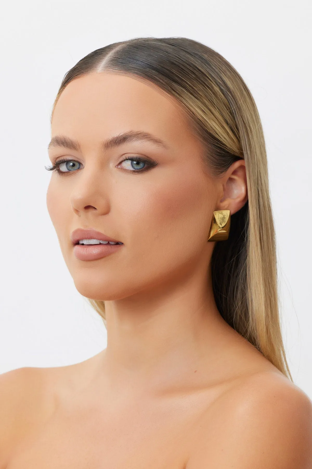 Rectangle Drop Earrings