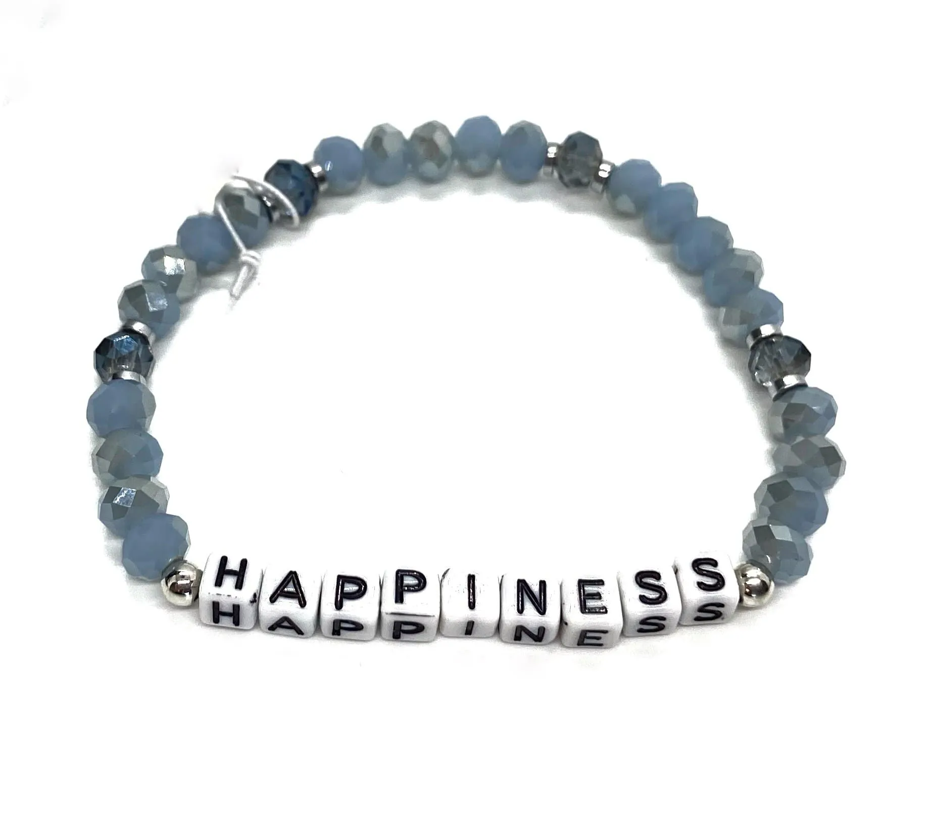 SPLENDID IRIS Inspirational Bracelets - Blues, Greys New w/ Tags