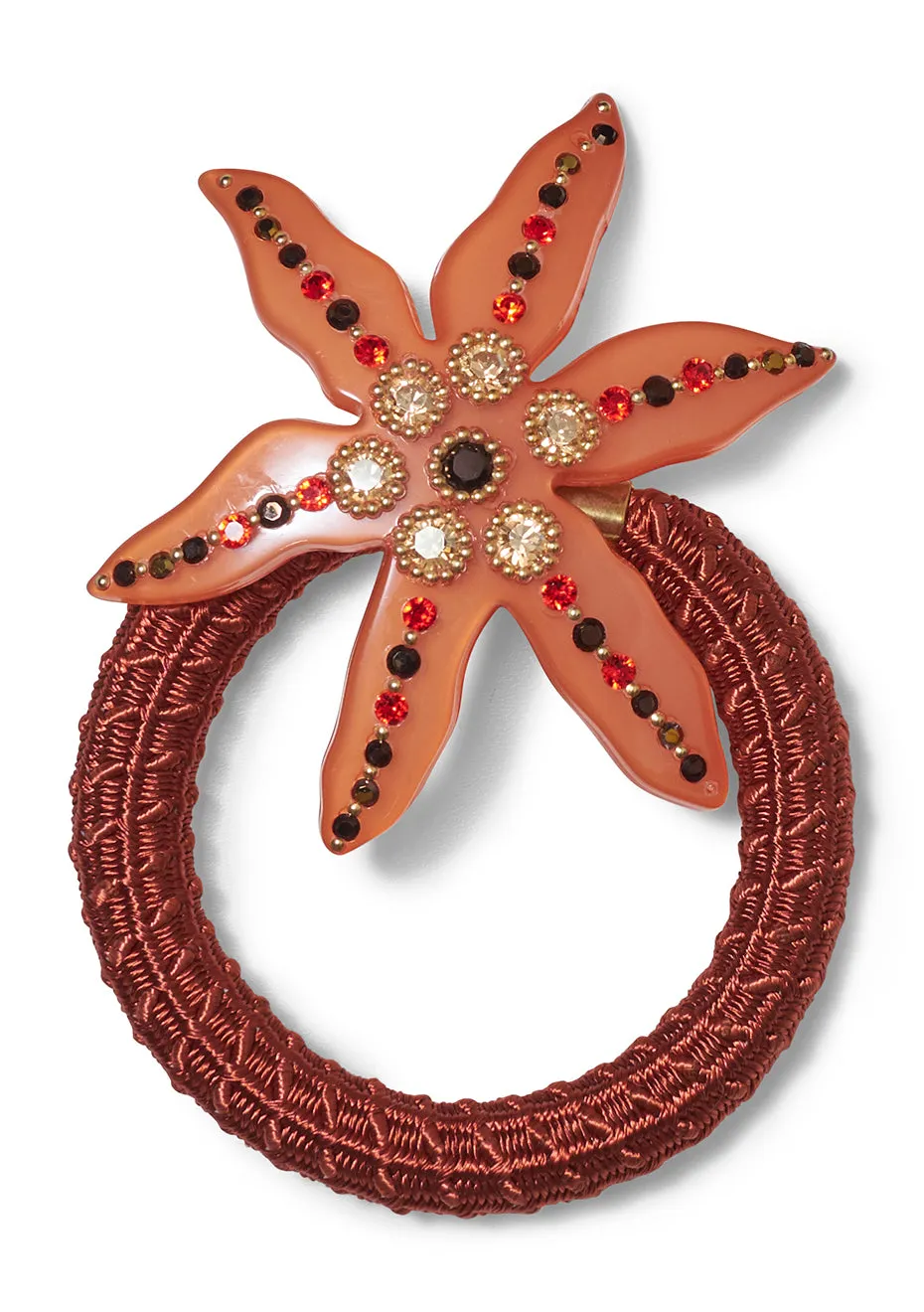 Star Fish Hair Elastic Orange