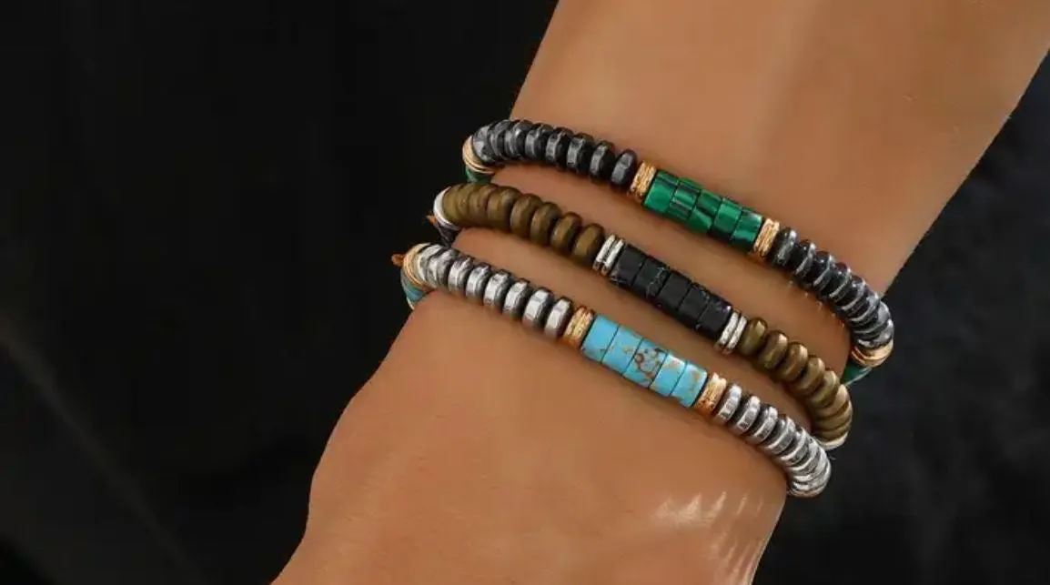 Stone Cord Bracelets