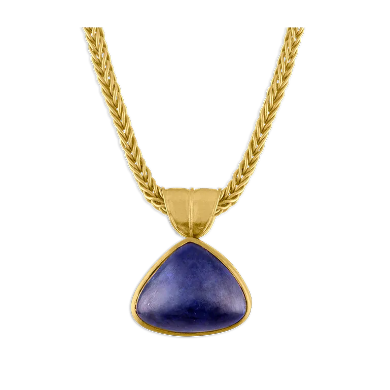 Tanzanite Fan Pendant