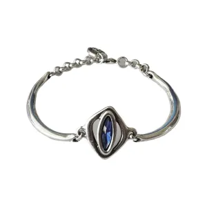 TRA-LA-RA BLUE NAVETT RIGID BRACELET