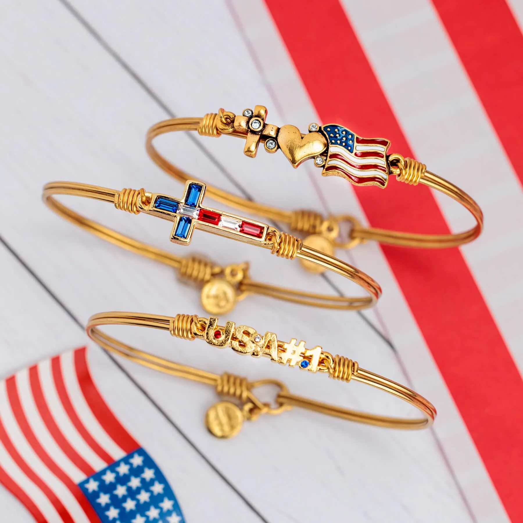 USA #1 Bangle Bracelet