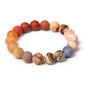 Venus Lucky Stone Charm Bracelets,Astrology Lucky Charm,Natural Stone Planets-i7bags