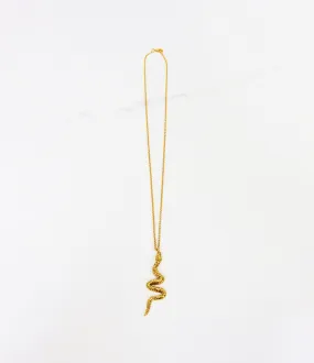 Vertical Snake Necklace