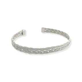 WATER RESISTANT BRAIDED BANGLE