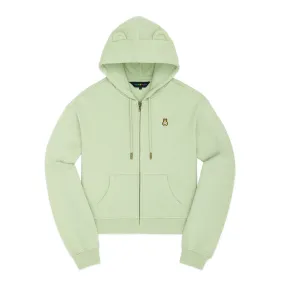 Women's Classic Bear Ear Zip Hoodie